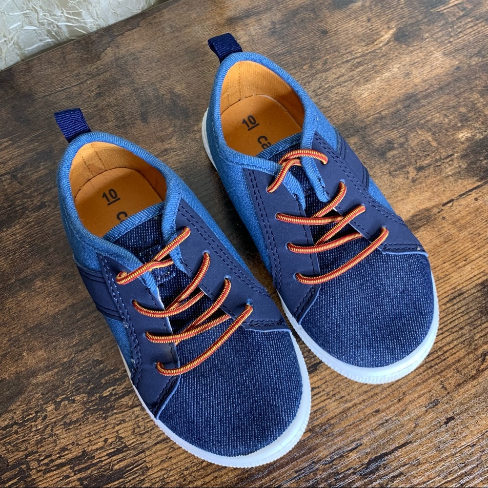 Carters Size 10M Toddler Pull On Sneakers